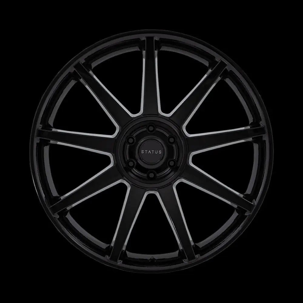 Felg Mammoth Gloss Black Status 22x9.5 Et25 6x139.7