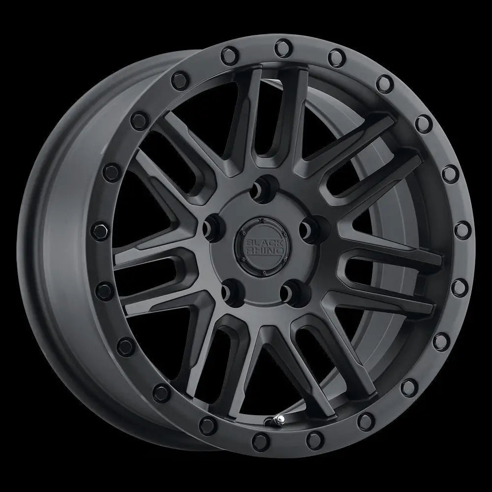 Felg Matte Black Arches Black Rhino 18x8 Et30 5x120