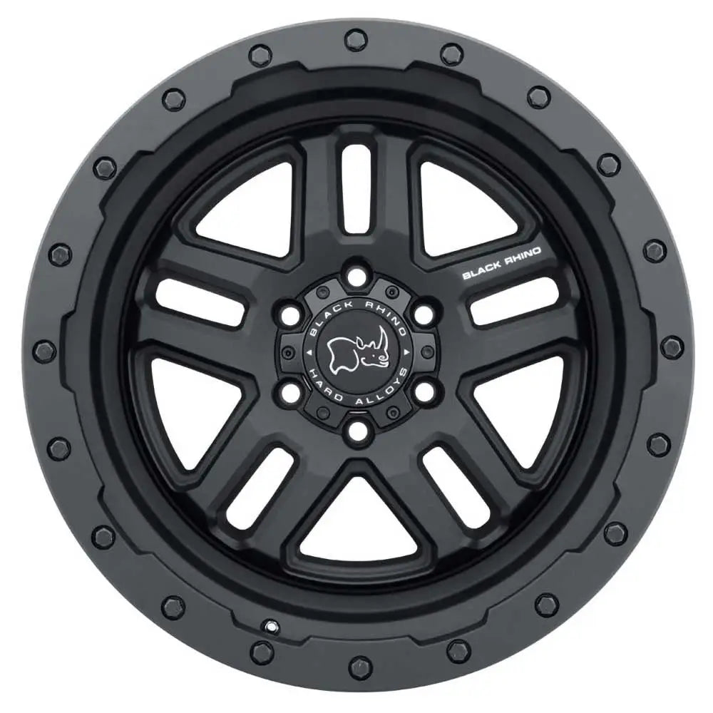 Felg Matte Black Barstow Black Rhino 17x8 Et52 6x130