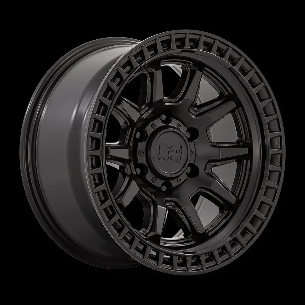 Felg Matte Black Calico Black Rhino 17x8.5 Et34 5x127