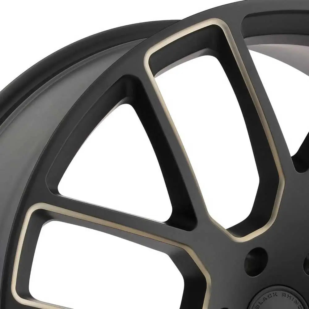 Felg Matte Black/dark Tint Milled Kunene Black Rhino 20x9 Et0 6x139.7