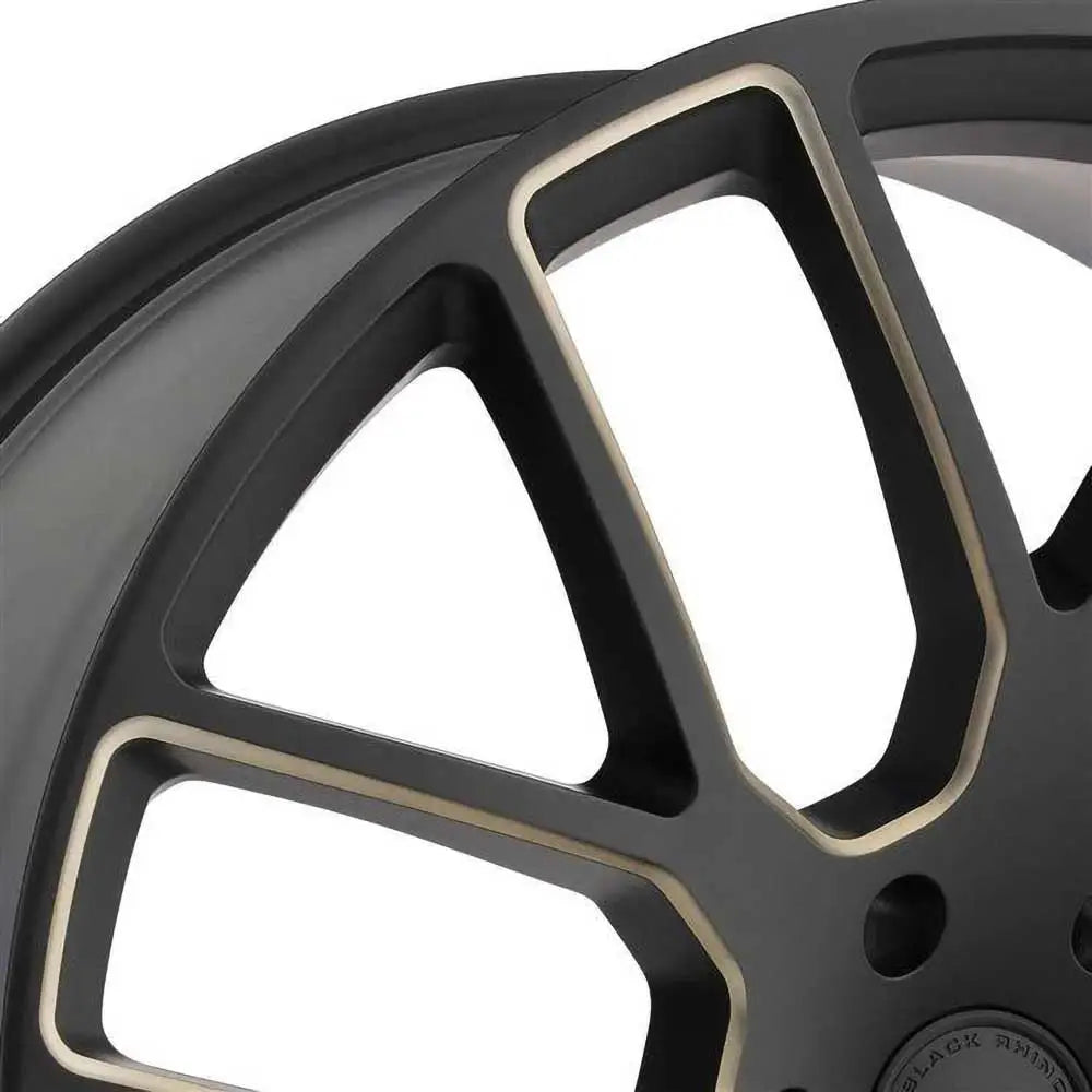 Felg Matte Black/dark Tint Milled Kunene Black Rhino 22x9.5 Et20 5x139.7