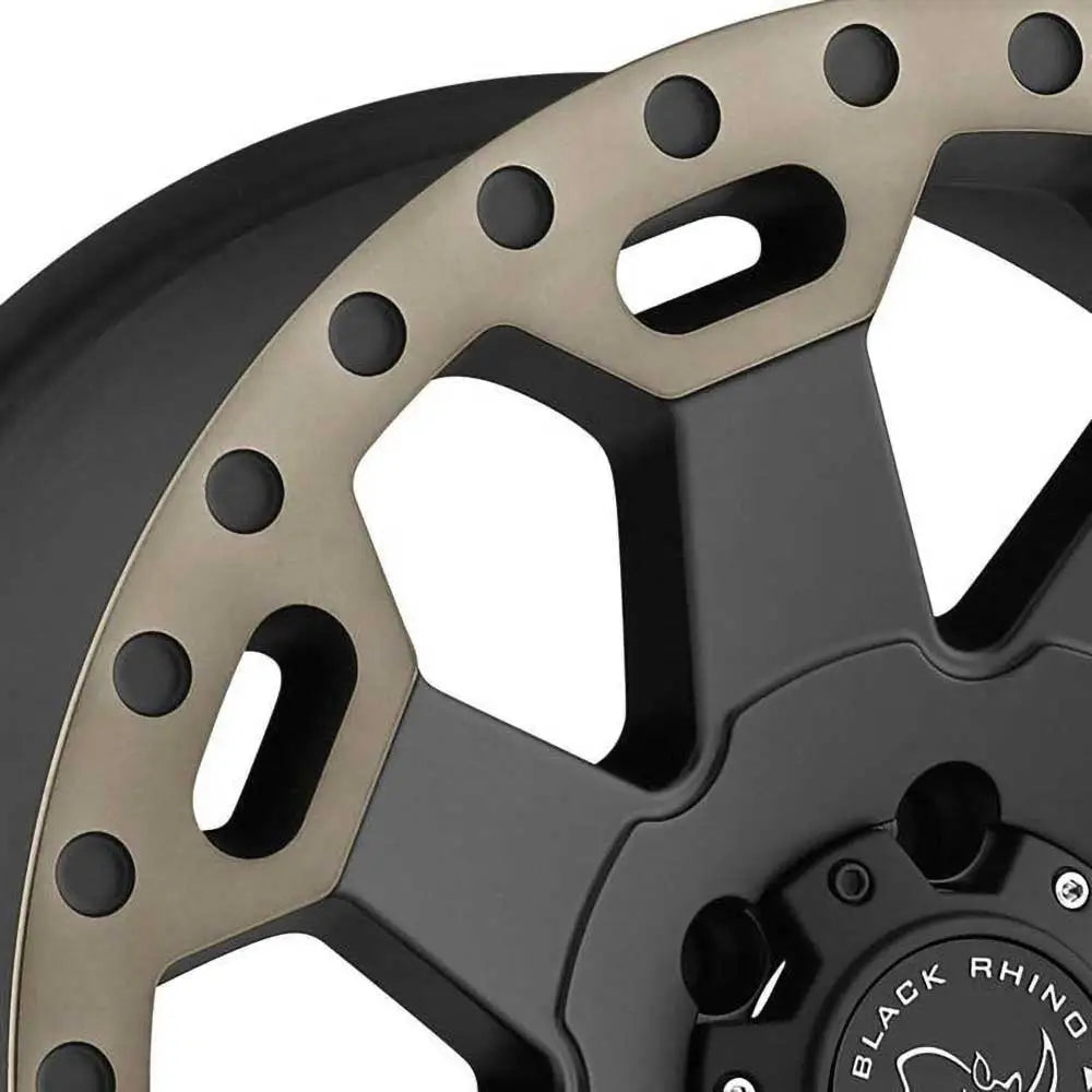 Felg Matte Black/machined Dark Warlord Black Rhino 20x9 Et0 5x139.7