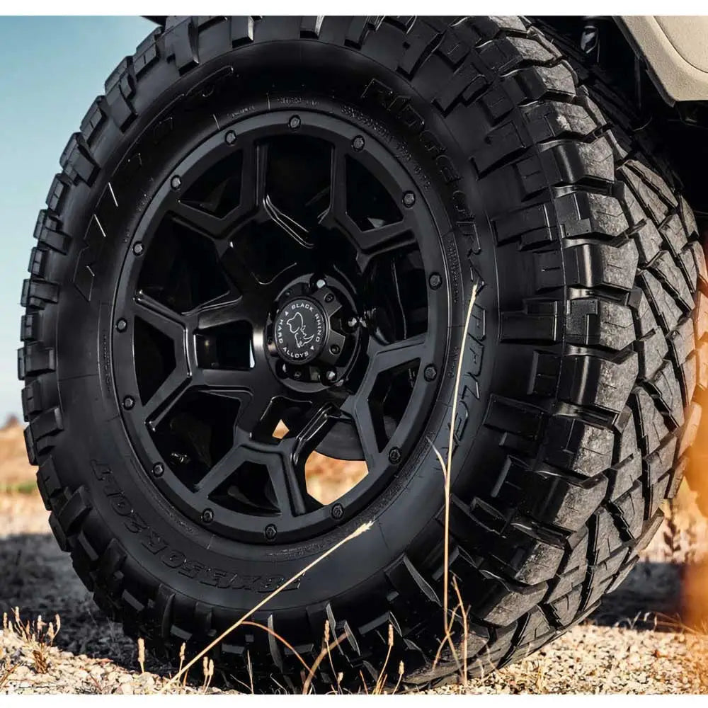 Felg Matte Black Overland Black Rhino 17x8 Et52 6x130