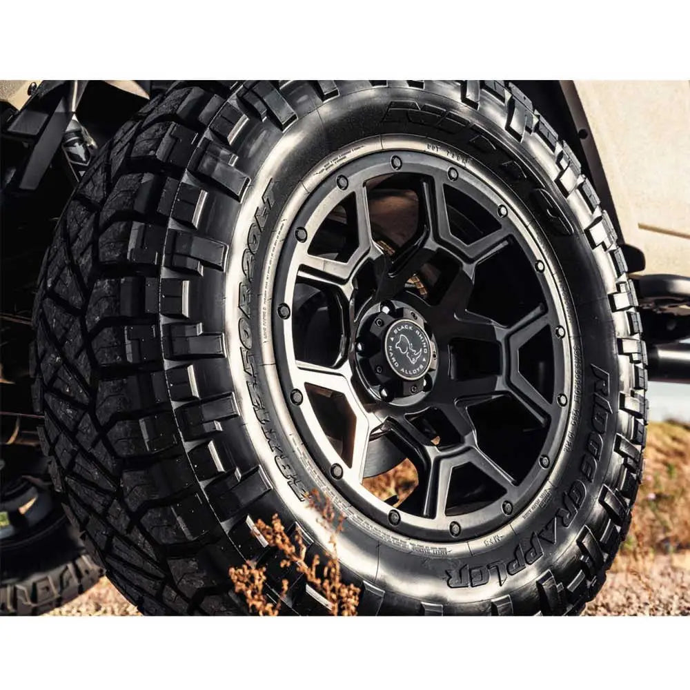 Felg Matte Black Overland Black Rhino 17x8 Et52 6x130