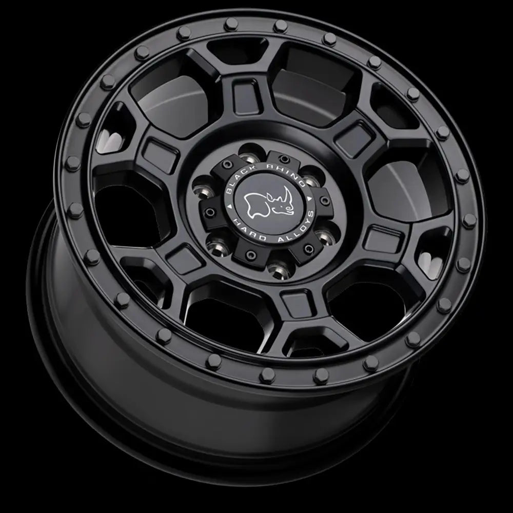 Felg Matte Black W/ Gunmetal Bolts Midhill Black Rhino 16x8 Et45 5x160