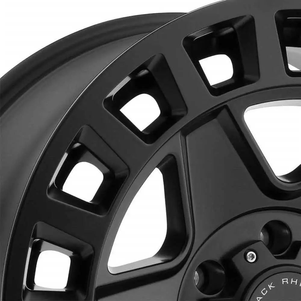 Felg Matte Black York Black Rhino 17x8 Et30 5x127