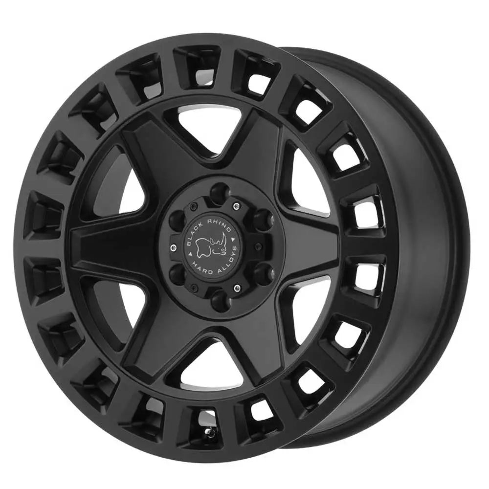 Felg Matte Black York Black Rhino 17x8 Et52 6x130