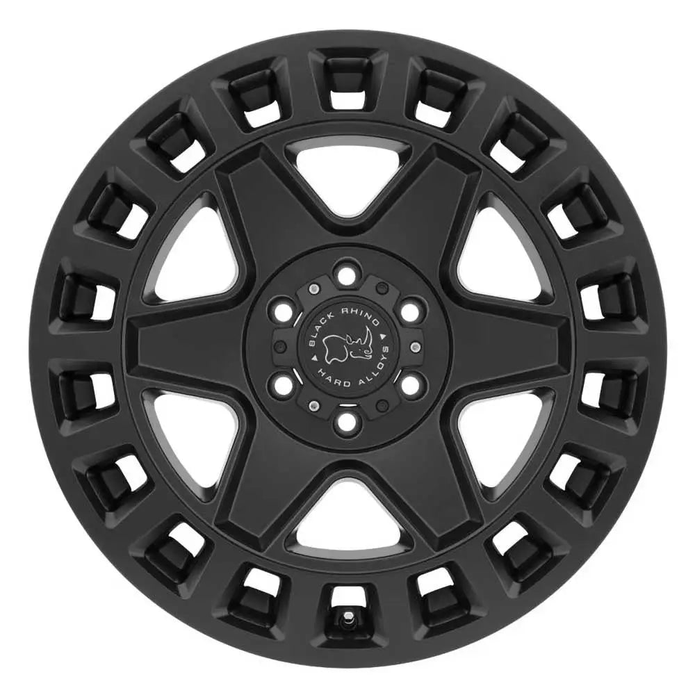 Felg Matte Black York Black Rhino 17x8 Et52 6x130