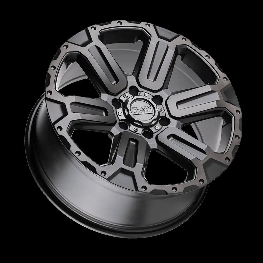 Felg Matte Gunmetal W/ Brushed Face & Gunmetal Tint Wanaka Black Rhino 20x9 Et40 6x139.7
