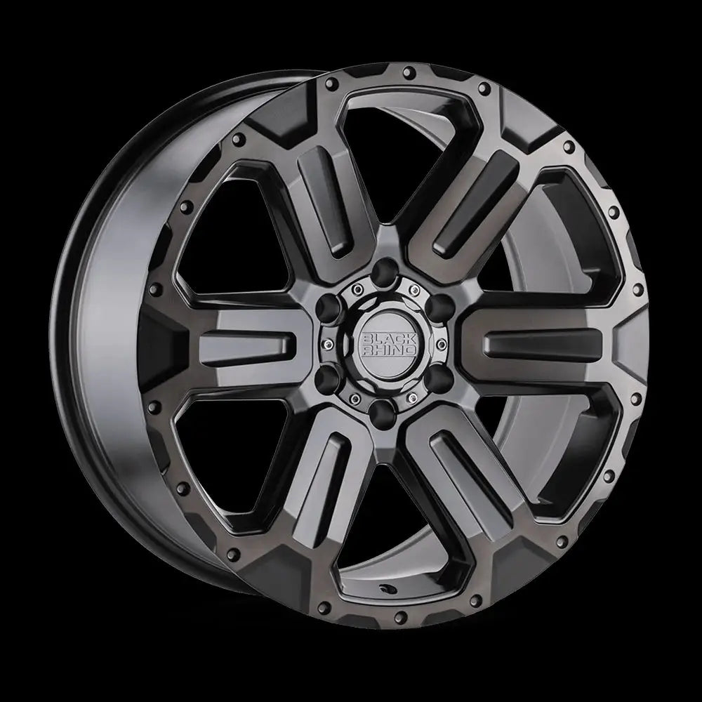 Felg Matte Gunmetal W/ Brushed Face & Gunmetal Tint Wanaka Black Rhino 20x9 Et40 6x139.7
