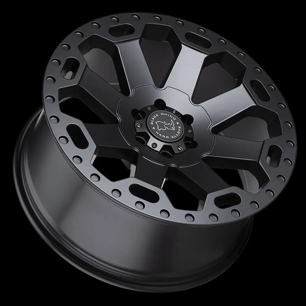 Felg Matte Gunmetal Warlord Black Rhino 17x9 Et-12 5x127