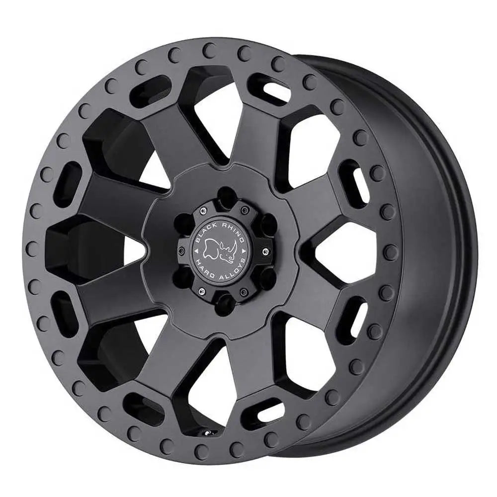 Felg Matte Gunmetal Warlord Black Rhino 18x8 Et35 5x110