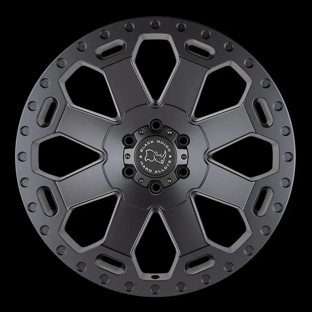 Felg Matte Gunmetal Warlord Black Rhino 18x9 Et-12 5x127