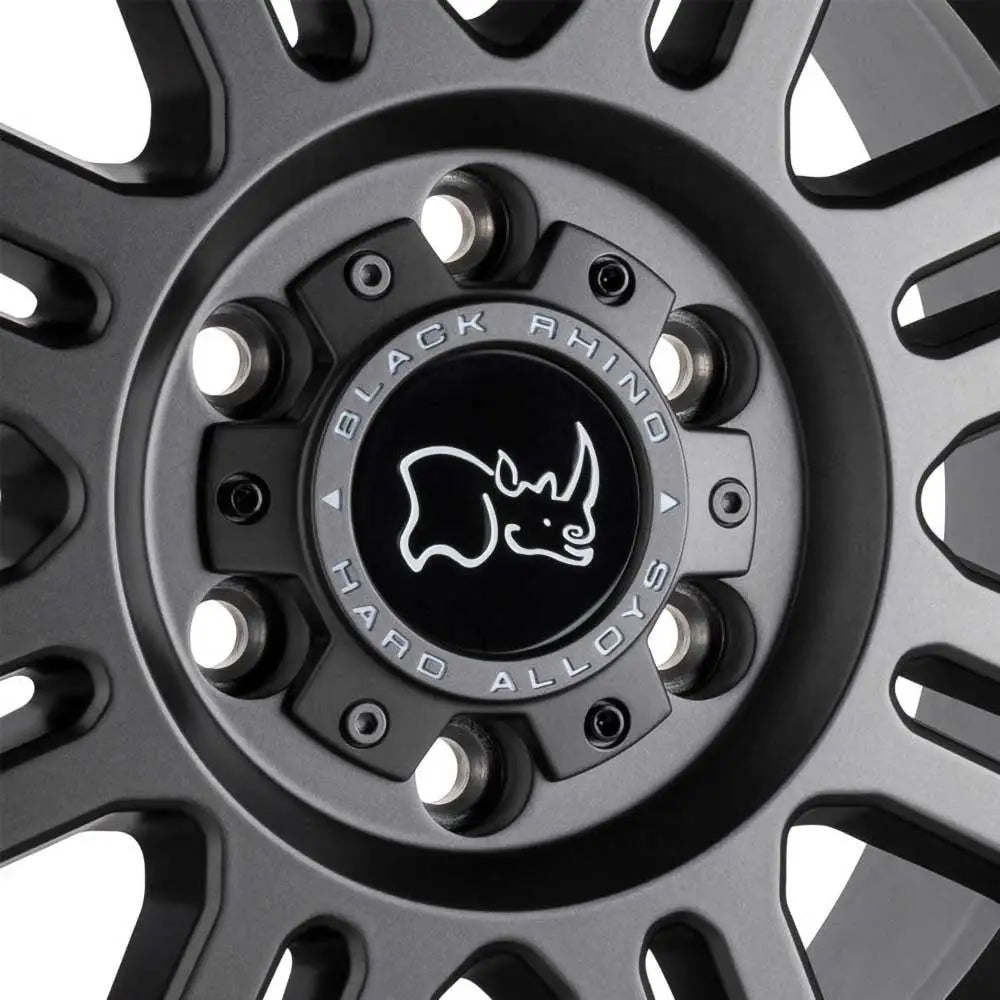 Felg Matte Gunmetal Yellowstone Black Rhino 17x8 Et45 6x130