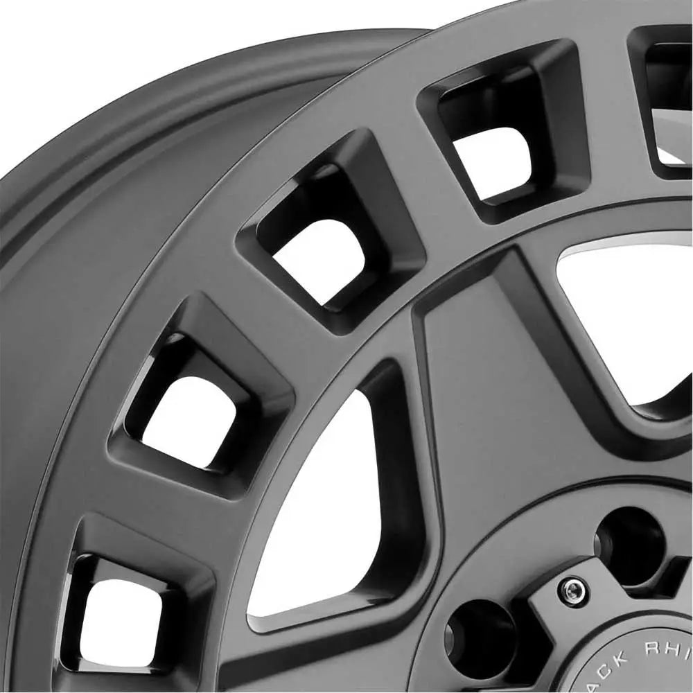 Felg Matte Gunmetal York Black Rhino 18x8 Et52 6x130