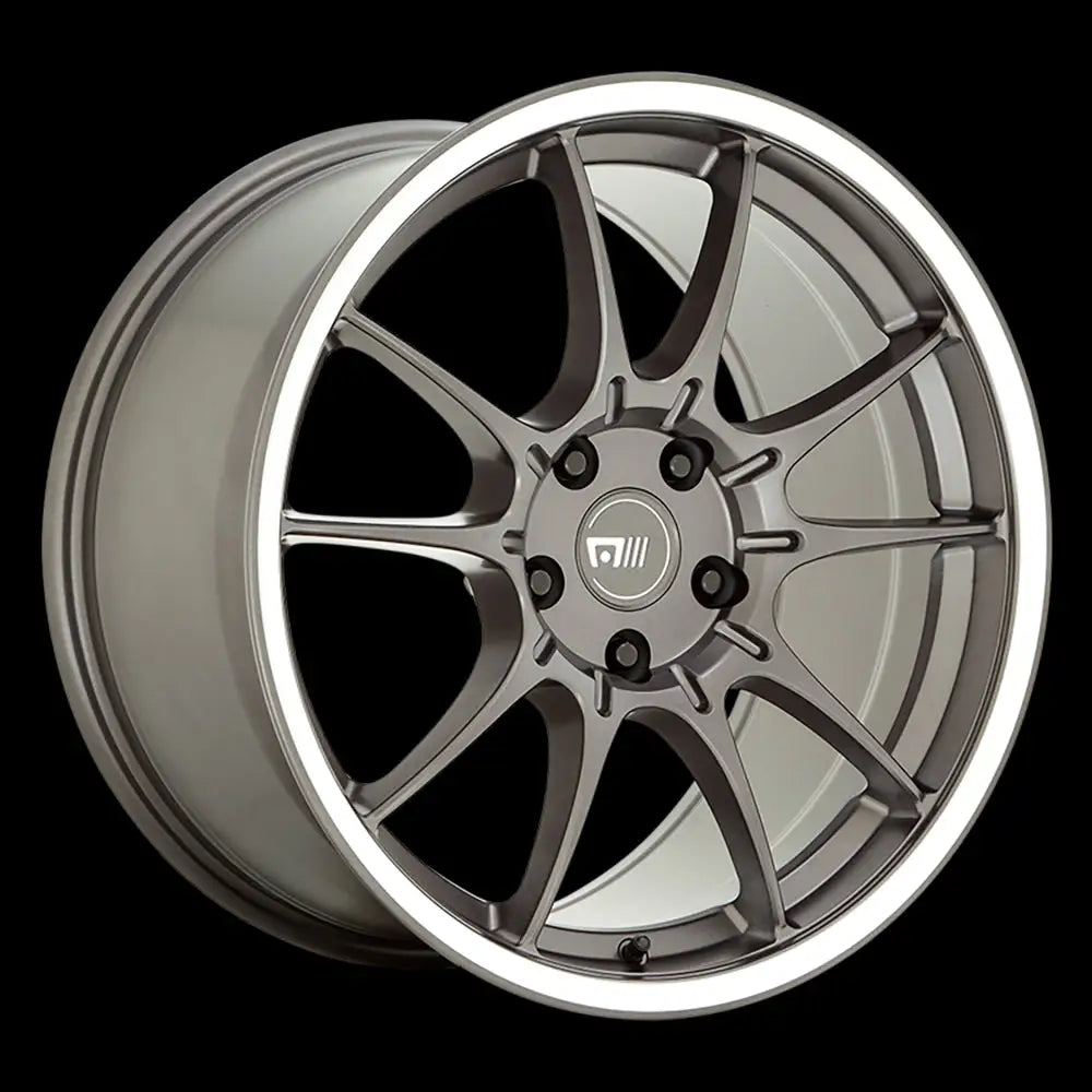 Felg Mr152 Ss5 Gunmetal W/ Machined Lip Motegi Racing 19x8.5 Et42 5x108