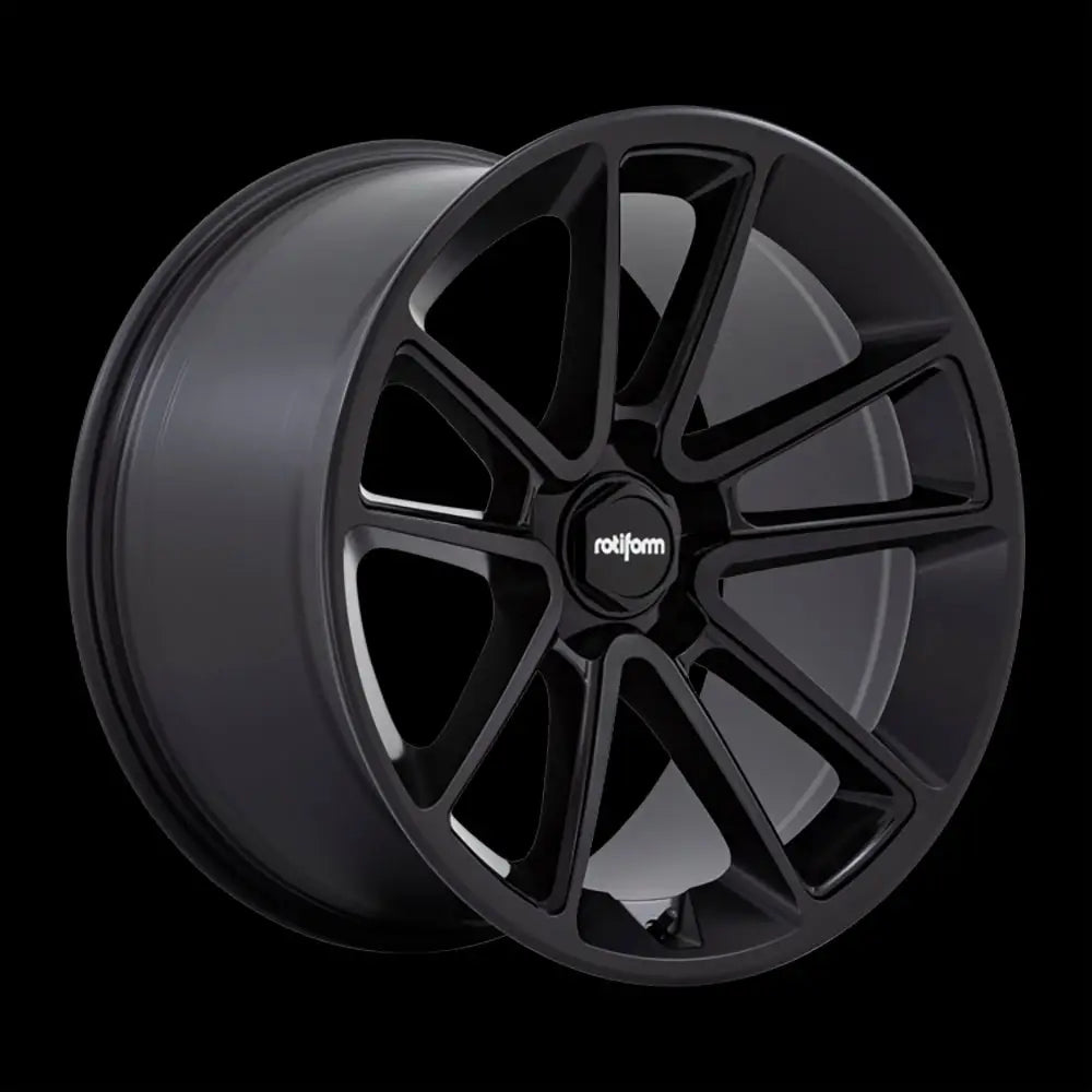 Felg R194 Btl Matte Black W/ Black Cap Rotiform 22x10 Et25 5x130