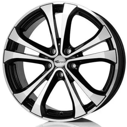 Felg Rc Design Rc17 Schwarz Glanz Voll-poliert [sgvp] 7,5x17 5x108 Et45