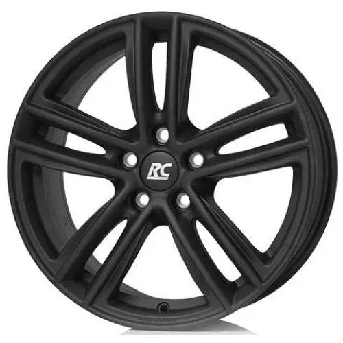 Felg Rc Design Rc27 Schwarz Klar Matt [skm] 7,5x17 5x112 Et52,5