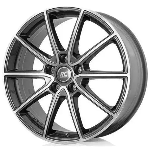 Felg Rc Design Rc32 Himalaya Grey Voll-poliert [hgvp] 6,5x16 5x114,3 Et44