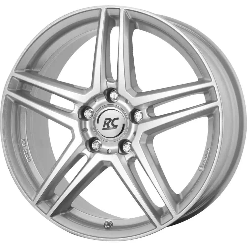 Felg Rc Design Rcd17 Kristallsilber [ks] 6,5x17 5x112 Et38