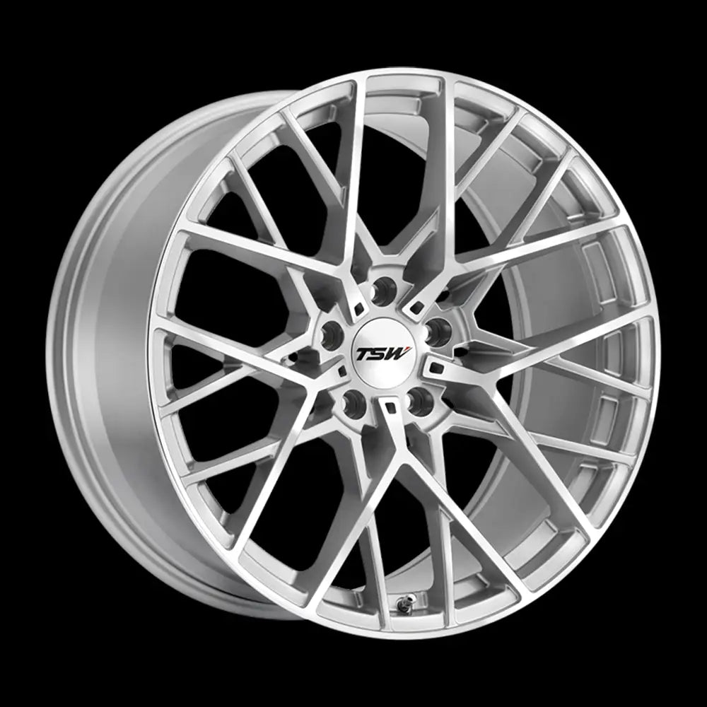 Felg Sebring Silver W/ Mirror Cut Face Tsw 18x8.5 Et40 5x114.3