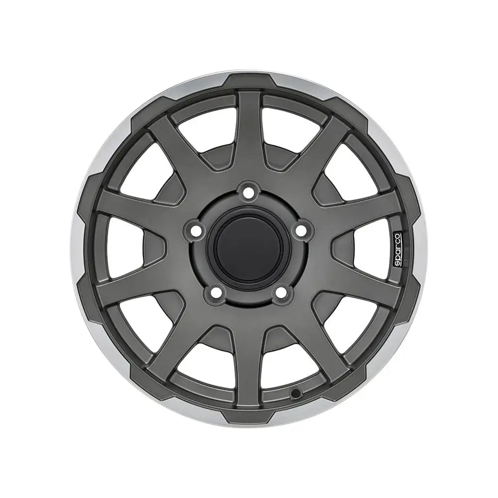 Felg Sparco Dakar Jimmy Matt Dark Grey Lip Polished 5,5x16 5x139,7 Et5