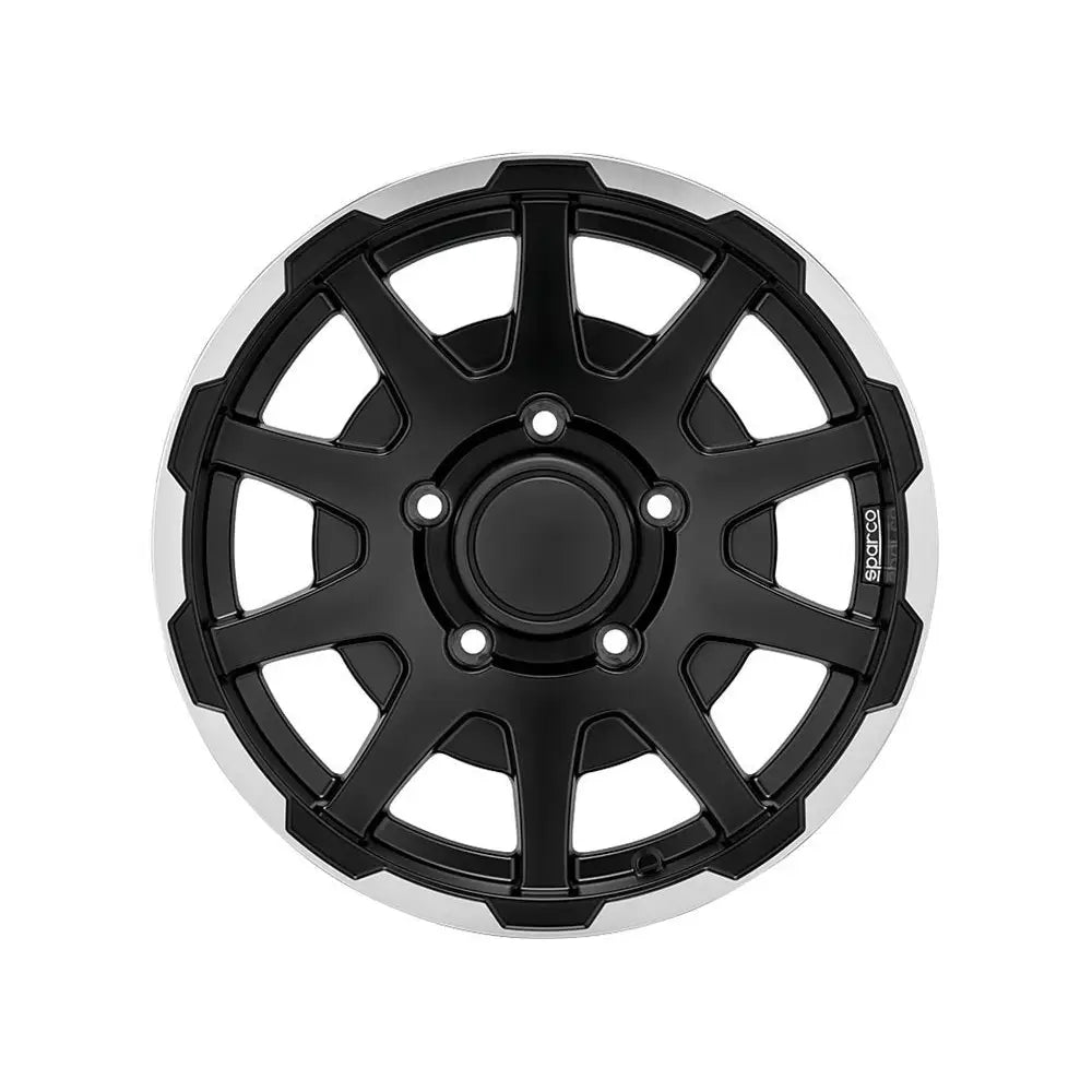 Felg Sparco Dakar Matt Black Lip Polished Rivets 7,5x17 5x114,3 Et38