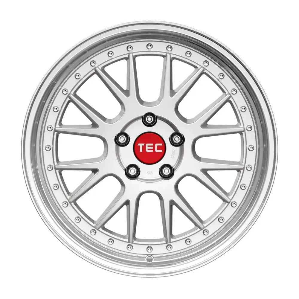 Felg Tec Speedwheels Gt Evo Hyper Silver Lip Polished 8x18 4x100 Et35