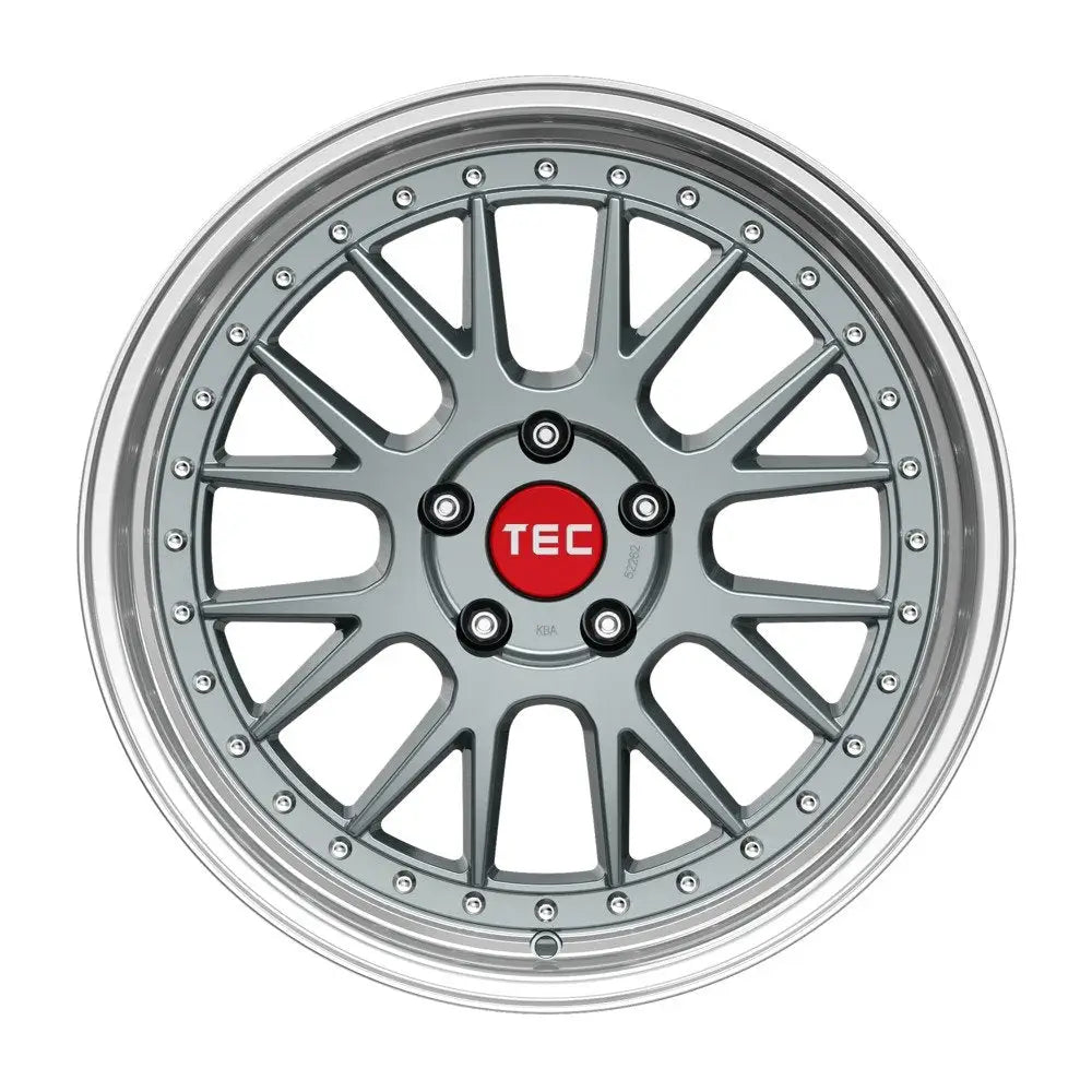 Felg Tec Speedwheels Gt Evo Titanium Gloss Lip Polished 8x18 5x120 Et38