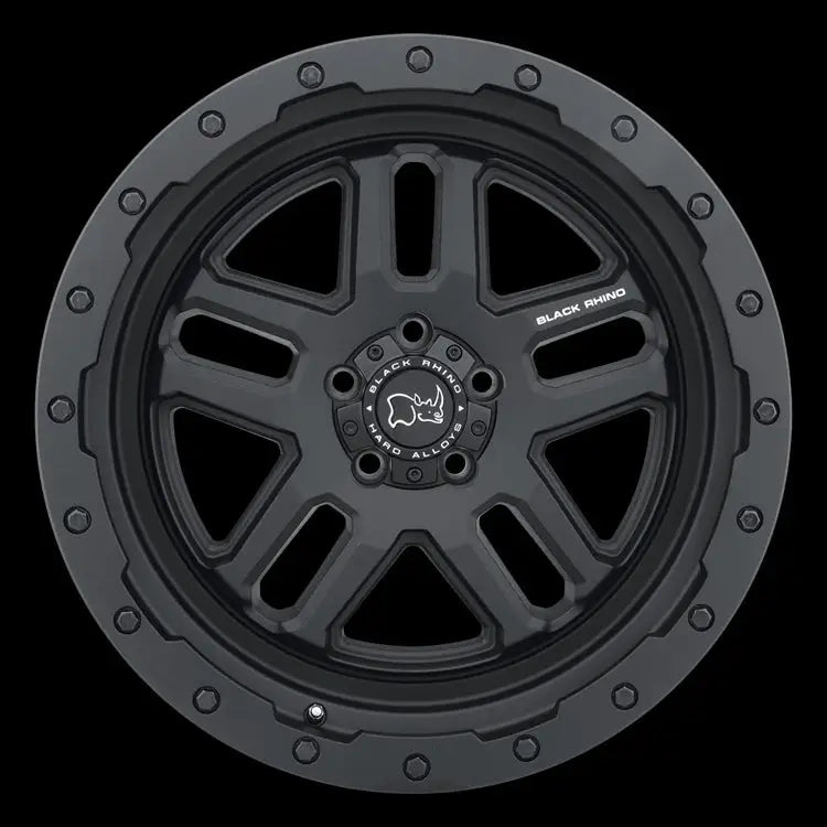 Felg Textured Matte Black Barstow Black Rhino 18x9.5 Et12 6x139.7