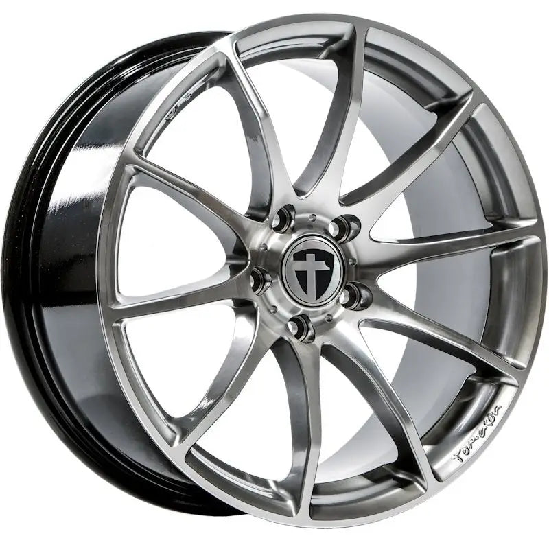 Felg Tomason Tn1 Hyperblack Polished 8x17 5x100 Et35