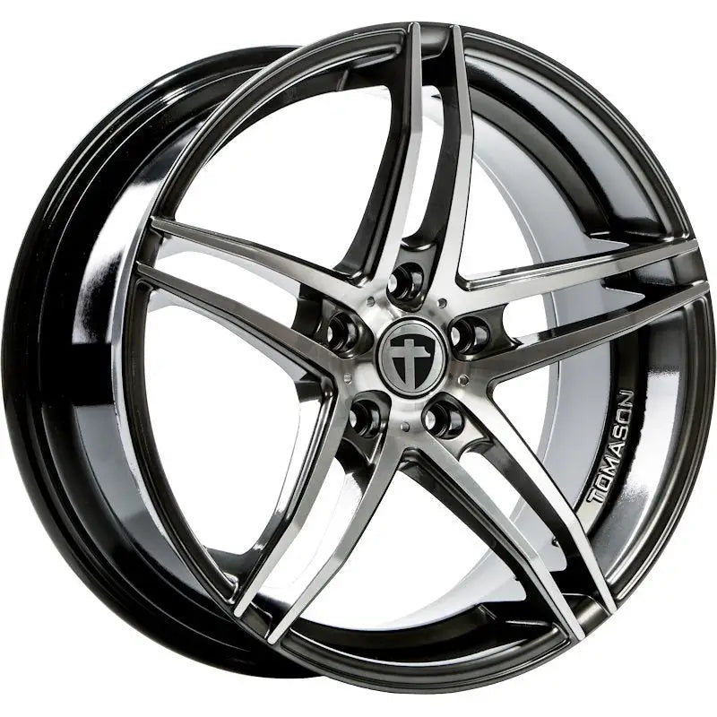 Felg Tomason Tn12 Dark Hyperblack Polished 8,5x19 5x114,3 Et40