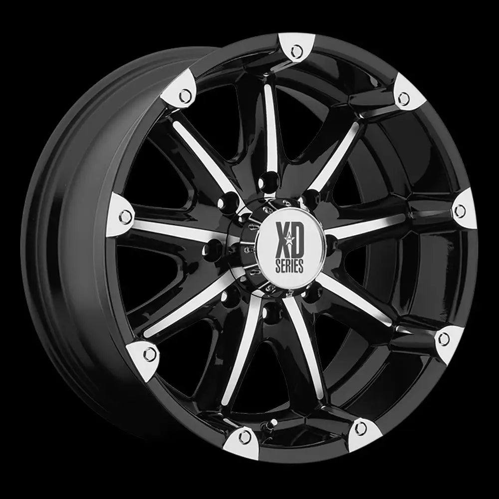 Felg Xd779 Badlands Gloss Black Machined Xd Series 18x9 Et-12 8x165.1