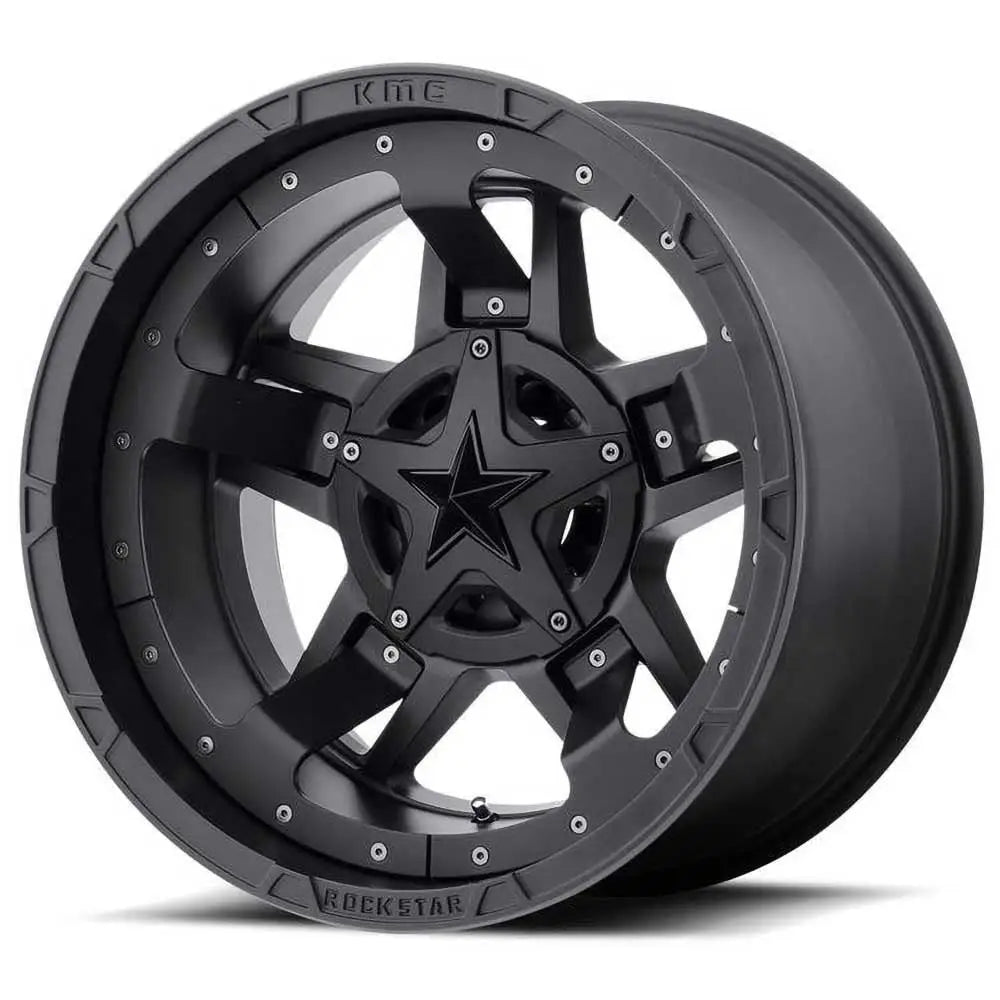 Felg Xd827 Rock Star 3 Matte Black Xd Series 20x10 Et-24 5x127 / 5x139.7 - 1