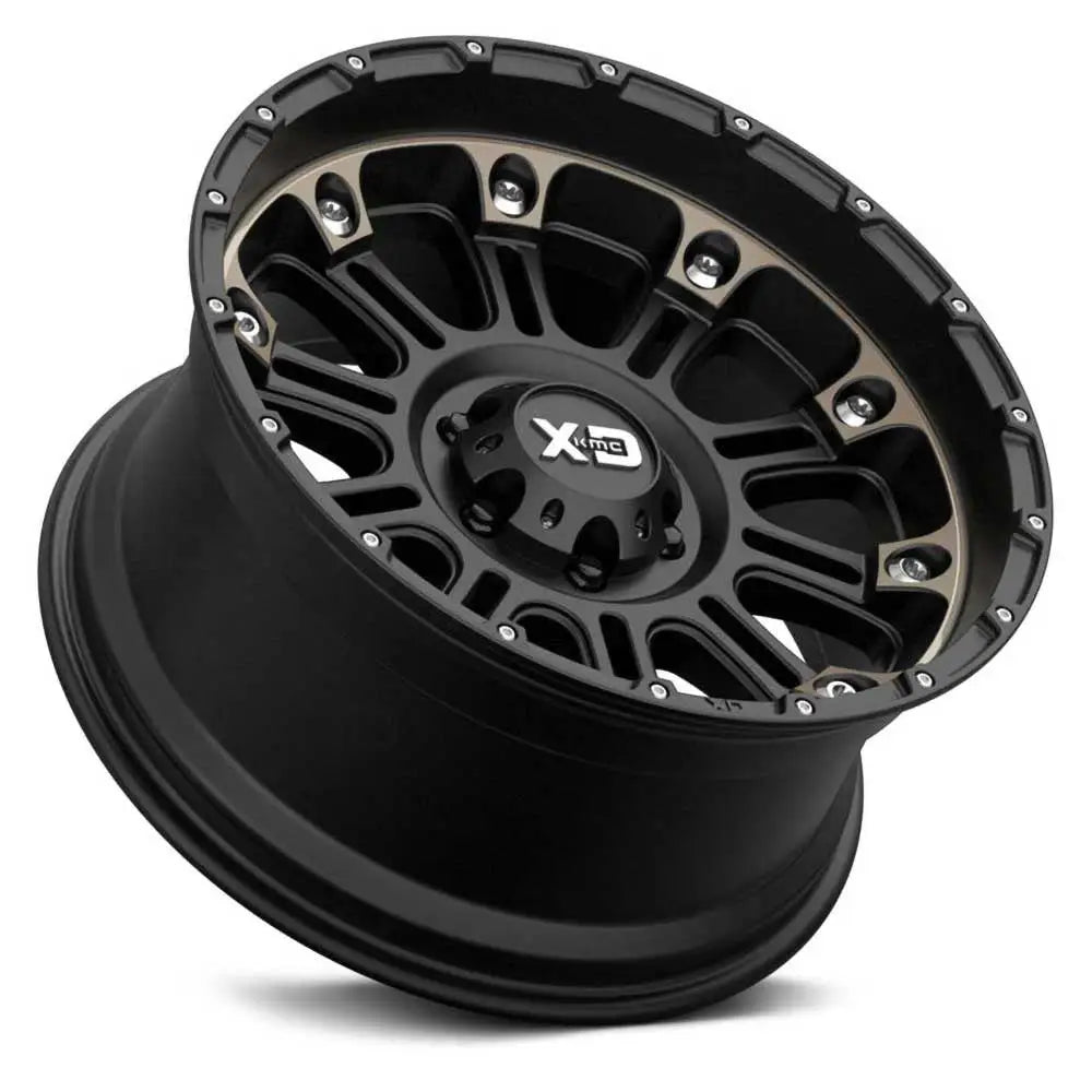 Felg Xd829 Hoss Ii Satin Black Machined Dark Tint Xd Series 17x9 Et18 5x127 - 3