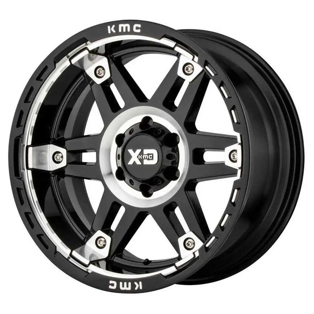 Felg Xd840 Spy Ii Gloss Black Machined Xd Series 17x9 Et-12 5x127 - 1