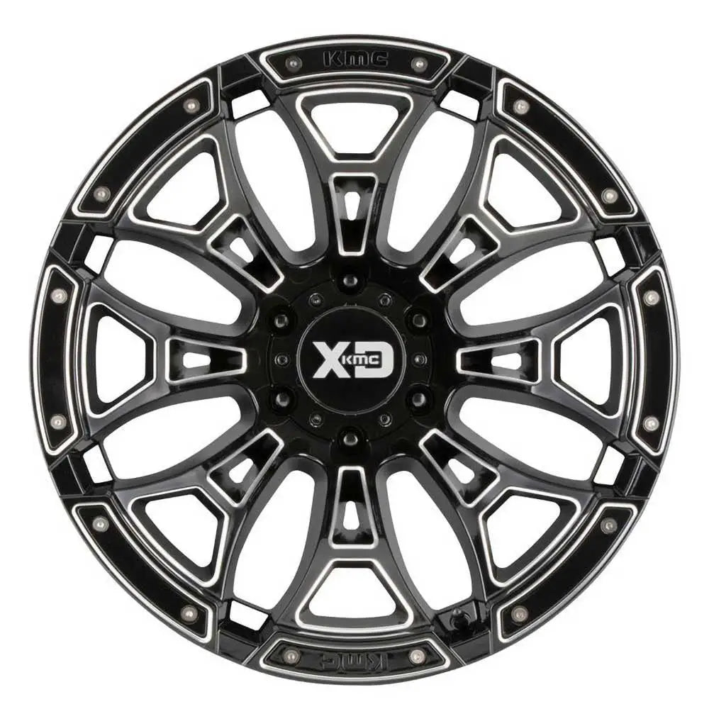 Felg Xd841 Boneyard Gloss Black Milled Xd Series 20x9 Et0 6x139.7 - 3