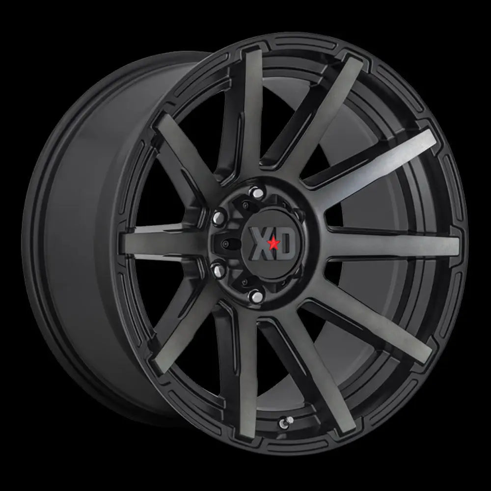 Felg Xd847 Outbreak Satin Black W/ Gray Tint Xd Series 16x8 Et10 6x114.3 - 2