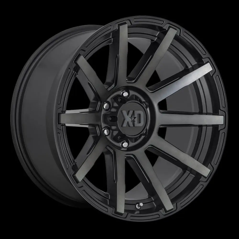 Felg Xd847 Outbreak Satin Black W/ Gray Tint Xd Series 16x8 Et10 6x114.3 - 1