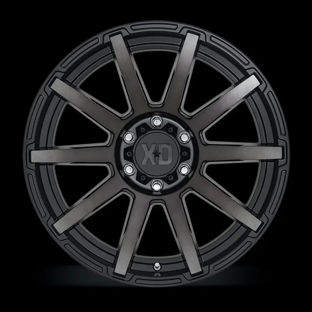 Felg Xd847 Outbreak Satin Black W/ Gray Tint Xd Series 16x8 Et10 6x114.3 - 4