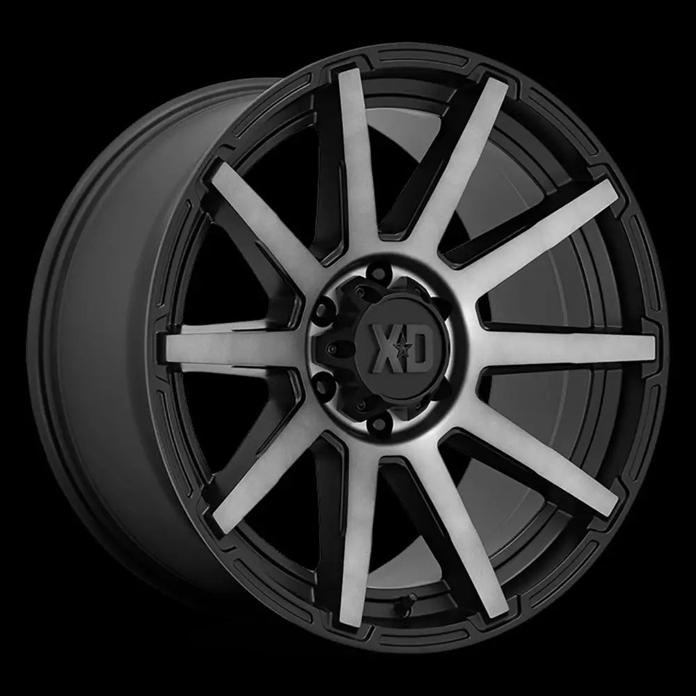 Felg Xd847 Outbreak Satin Black W/ Gray Tint Xd Series 22x10 Et-18 8x170