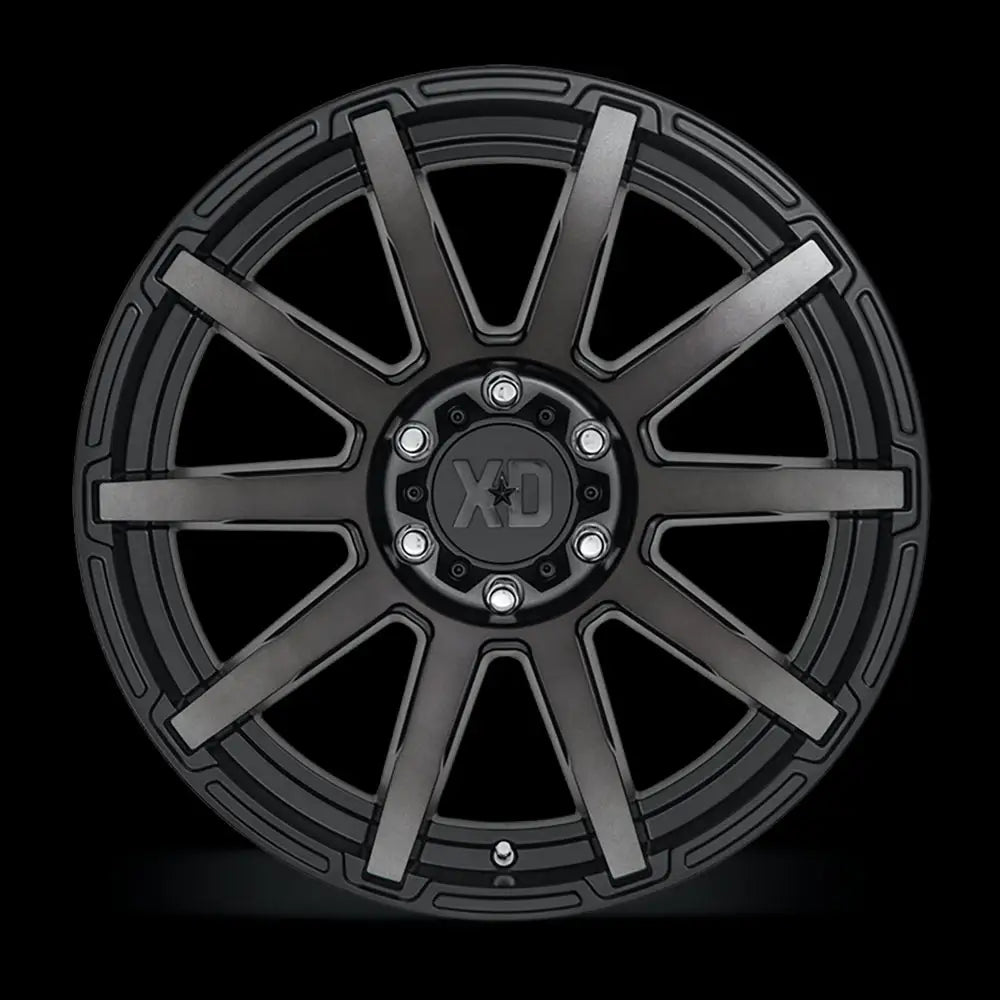 Felg Xd847 Outbreak Satin Black W/ Gray Tint Xd Series 22x10 Et-18 8x180 - 4