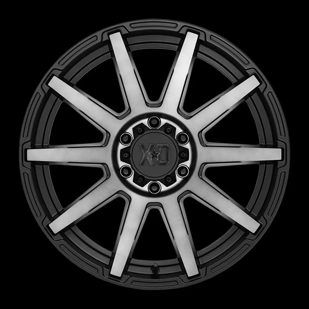 Felg Xd847 Outbreak Satin Black W/ Gray Tint Xd Series 22x10 Et-18 8x170 - 2