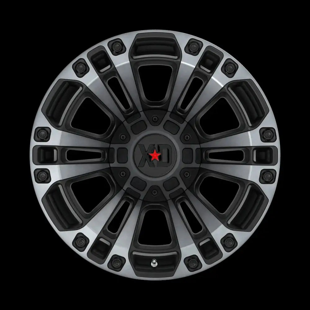 Felg Xd851 Monster 3 Satin Black W/ Gray Tint Xd Series 20x10 Et-18 6x139.7 / 6x135