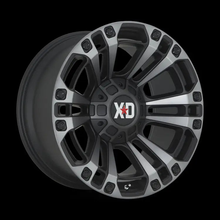 Felg Xd851 Monster 3 Satin Black W/ Gray Tint Xd Series 20x9 Et18 8x170