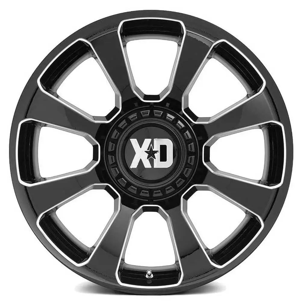 Felg Xd854 Reactor Gloss Black Milled Xd Series 20x9 Et0 5x127 / 5x139.7 - 2