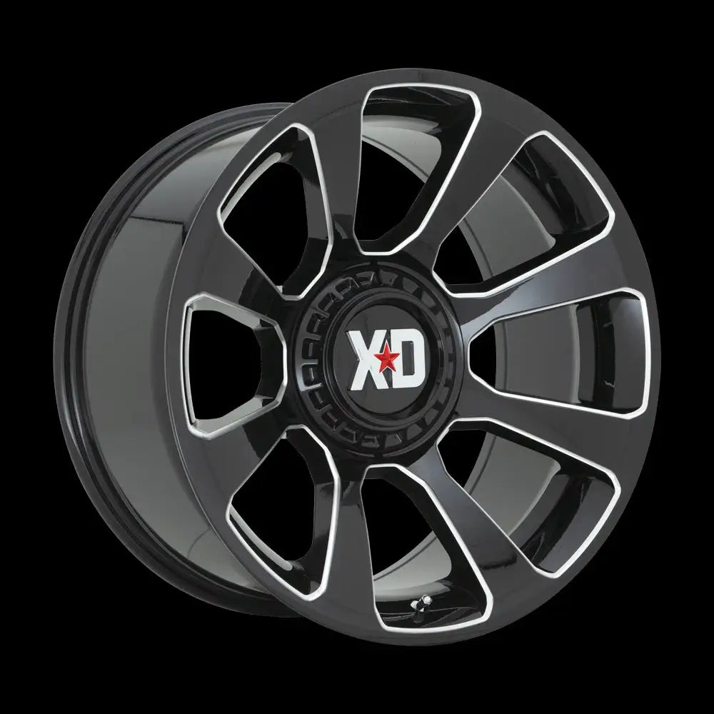 Felg Xd854 Reactor Gloss Black Milled Xd Series 20x9 Et18 6x139.7 / 6x135 - 2