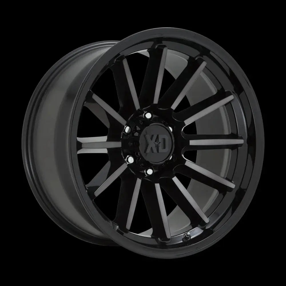 Felg Xd855 Luxe Gloss Black Machined W/ Gray Tint Xd Series 20x10 Et-18 6x139.7